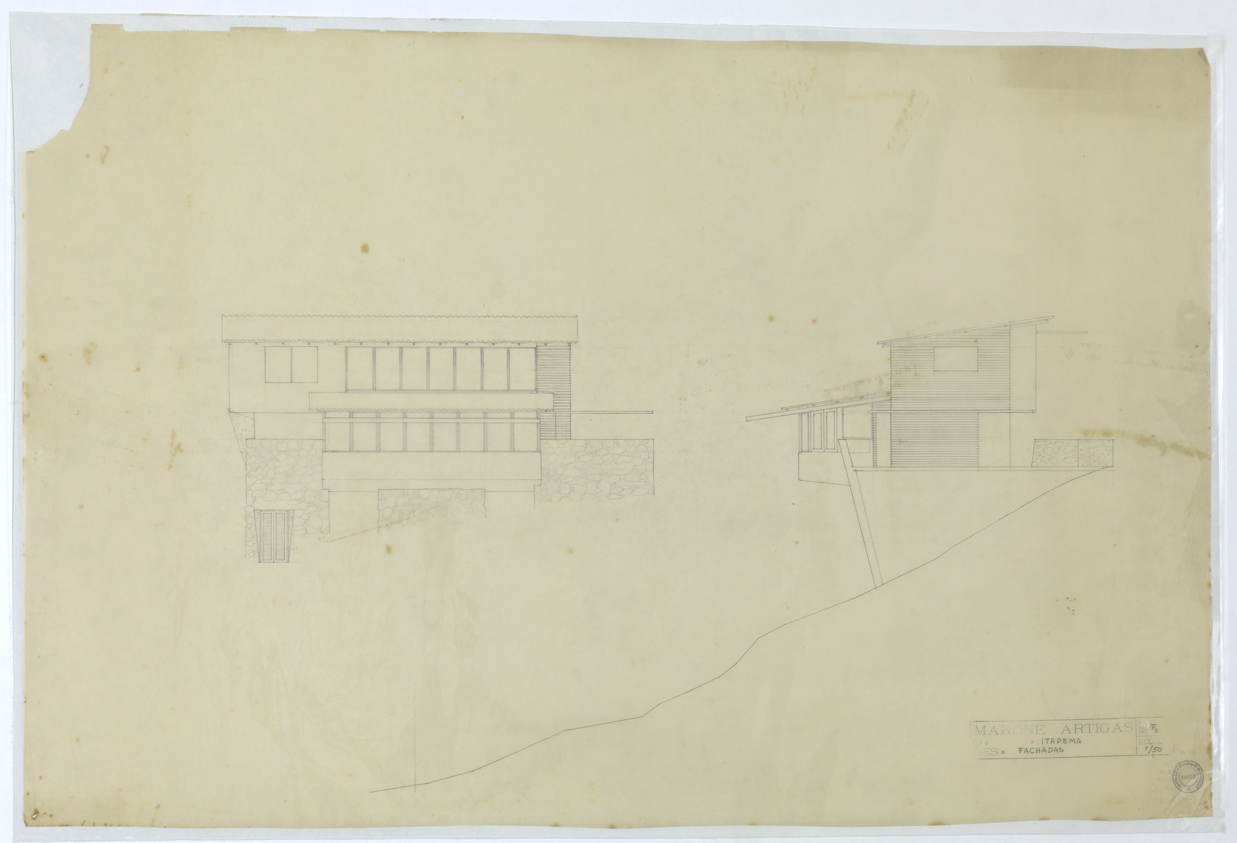 desenho do acervo vilanova artigas